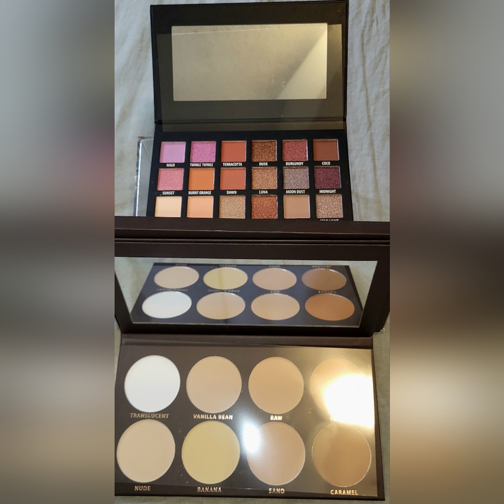 KAB Cosmetics Eyeshadow and Contour Palette Set